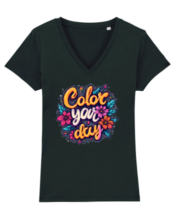 COLOR YOUR DAY - COLOREAZA-TI ZIUA - FLORI - PRIMAVARA 2 Black
