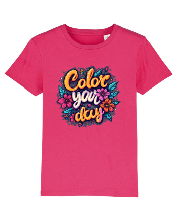 COLOR YOUR DAY - COLOREAZA-TI ZIUA - FLORI - PRIMAVARA 2 Raspberry