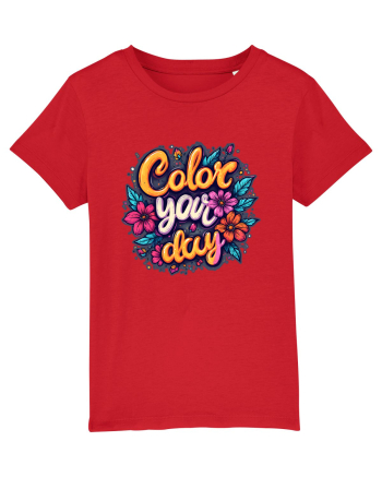 COLOR YOUR DAY - COLOREAZA-TI ZIUA - FLORI - PRIMAVARA 2 Red