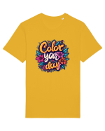 COLOR YOUR DAY - COLOREAZA-TI ZIUA - FLORI - PRIMAVARA 2 Tricou mânecă scurtă Unisex Rocker