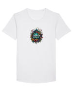 EARTH MAMA - MAMA PAMANT Tricou mânecă scurtă guler larg Bărbat Skater