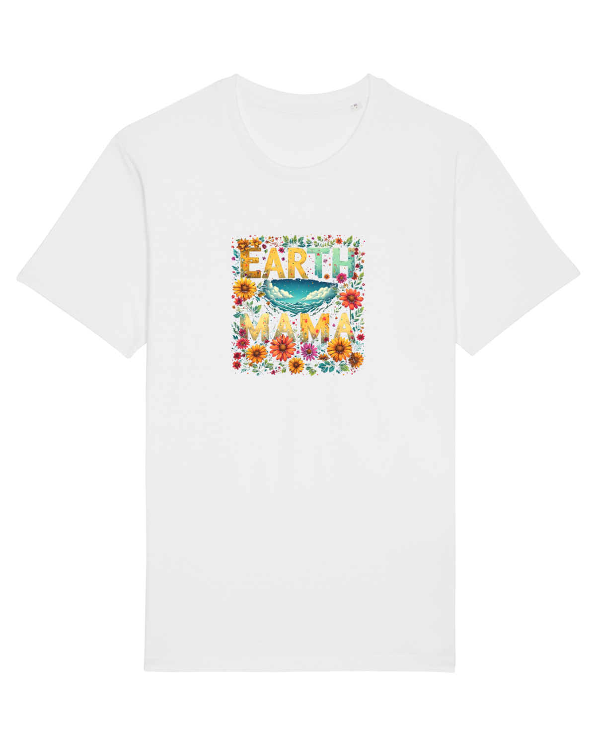 Tricou mânecă scurtă Unisex Rocker White