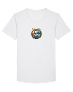 EARTH MAMA - MAMA PAMANT 3 Tricou mânecă scurtă guler larg Bărbat Skater