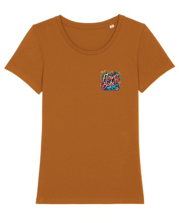 FLOWER BABE - FATA CU FLORI - lateral Roasted Orange