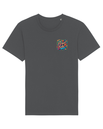 FLOWER BABE - FATA CU FLORI - lateral Anthracite