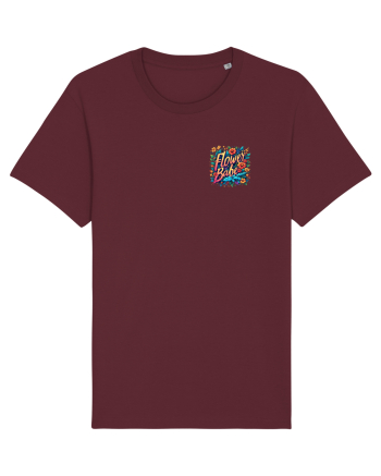 FLOWER BABE - FATA CU FLORI - lateral Burgundy