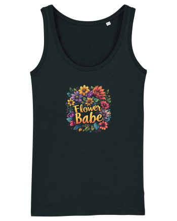 FLOWER BABE - FATA CU FLORI  Black