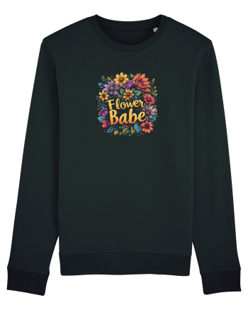 FLOWER BABE - FATA CU FLORI  Black