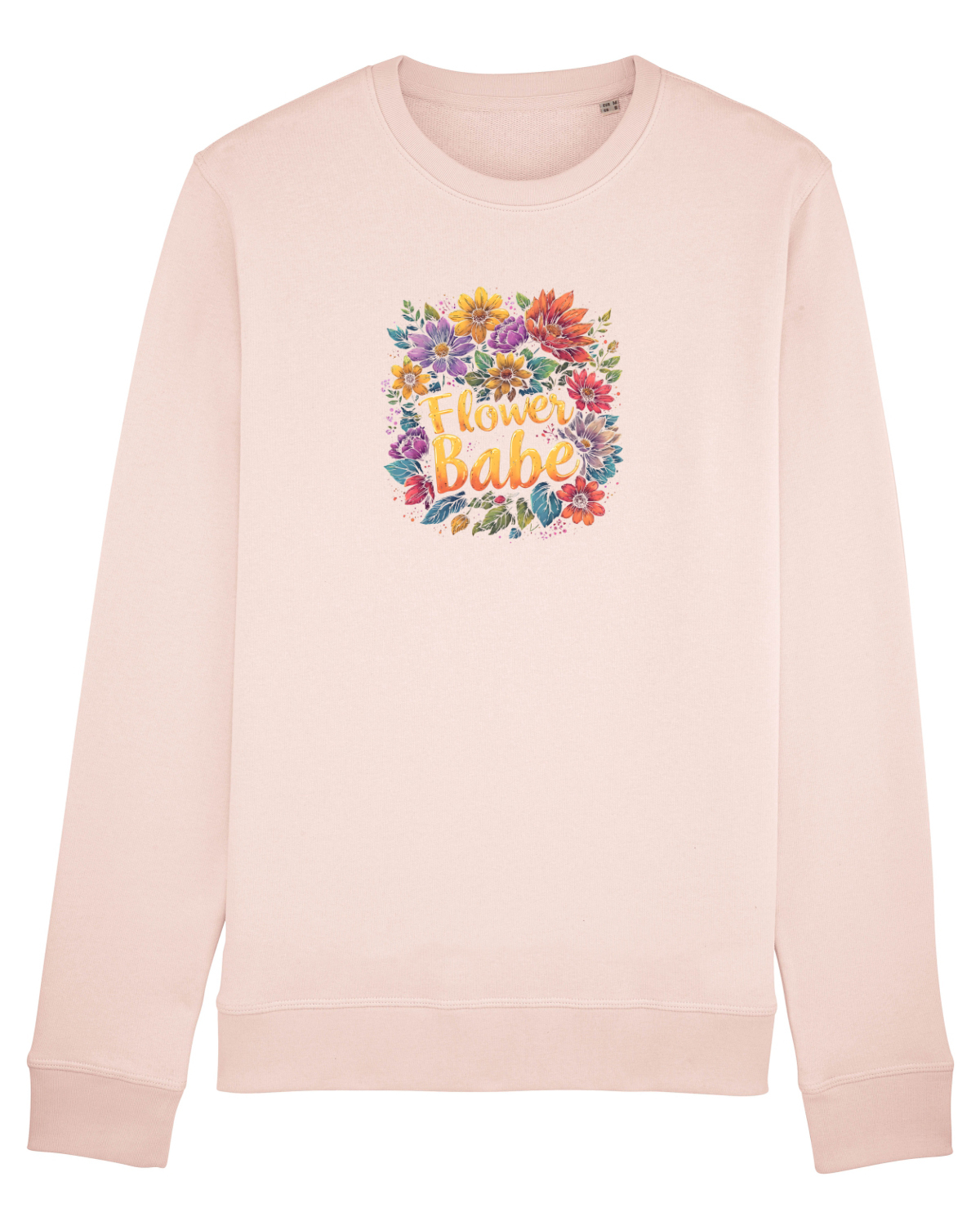 Bluză mânecă lungă Unisex Rise Candy Pink