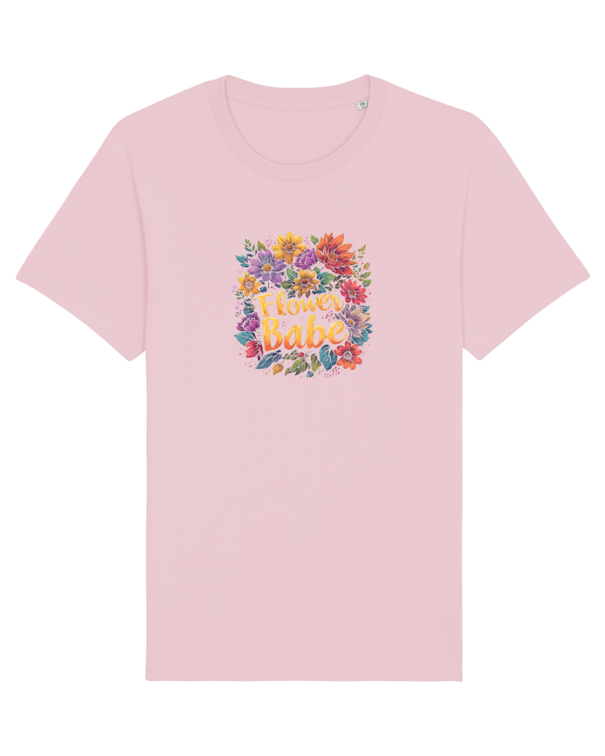 Tricou mânecă scurtă Unisex Rocker Cotton Pink