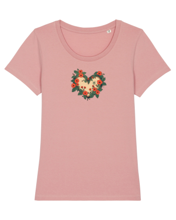PRIMAVARA INIMA - - HARU - TEXT JAPONEZA - STIL JAPONEZ Canyon Pink