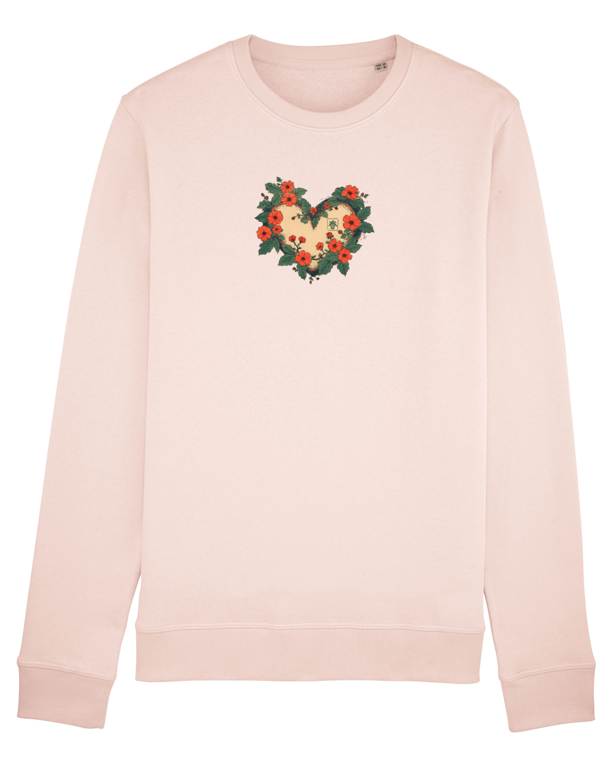 Bluză mânecă lungă Unisex Rise Candy Pink