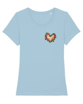 PRIMAVARA INIMA - - HARU - TEXT JAPONEZA - STIL JAPONEZ - lateral Sky Blue
