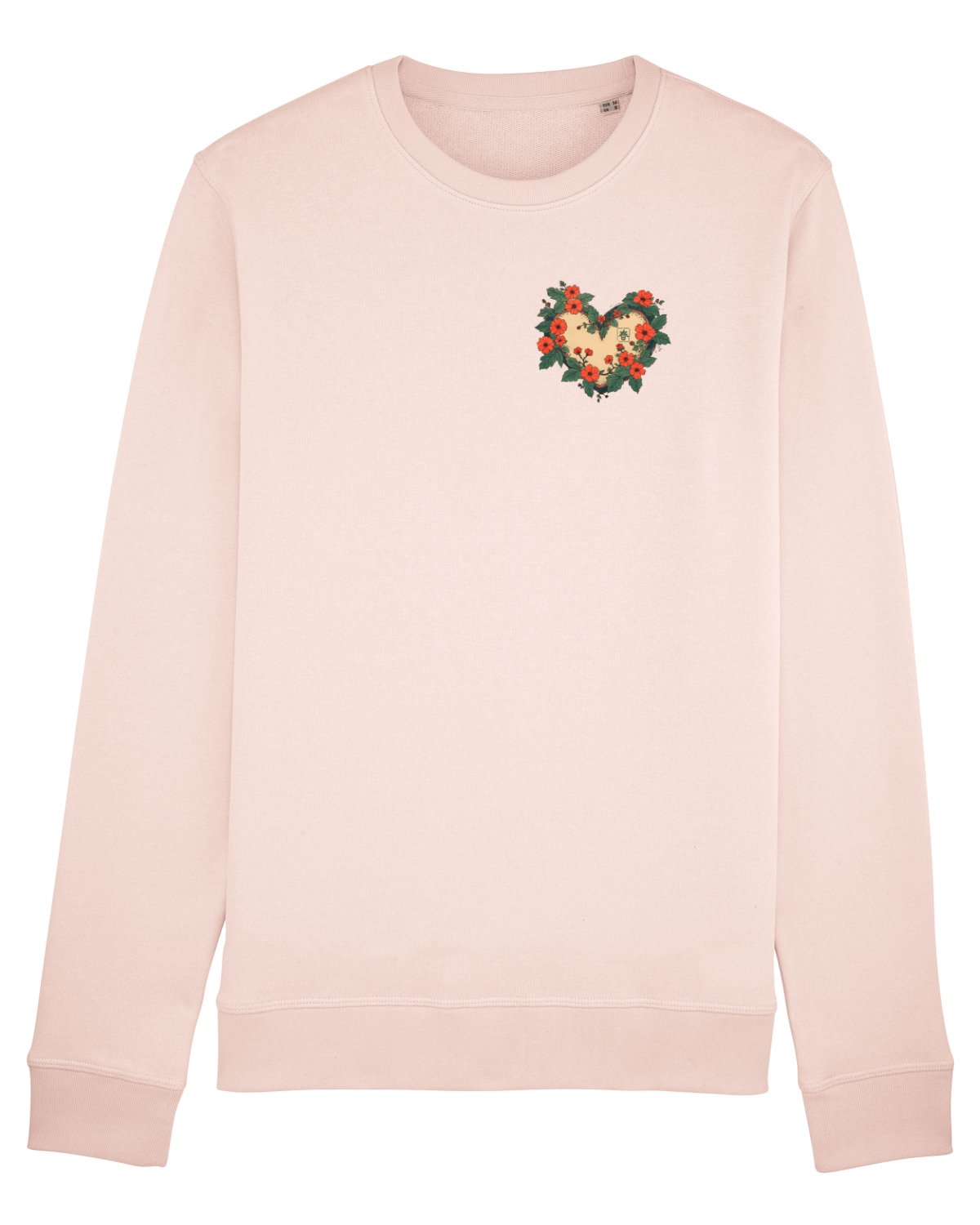 Bluză mânecă lungă Unisex Rise Candy Pink