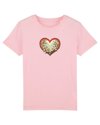 PRIMAVARA -  INIMA  - STIL JAPONEZ 2 Cotton Pink