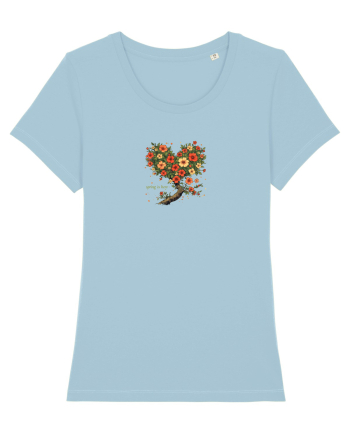 SPRING IS HERE - PRIMAVARA E AICI -  INIMA POM Sky Blue