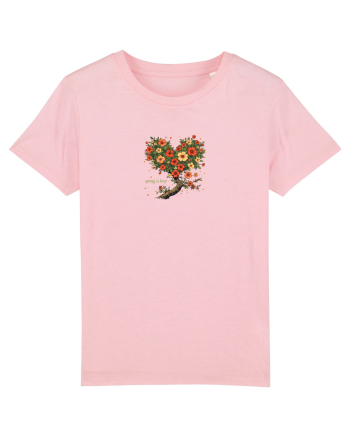 SPRING IS HERE - PRIMAVARA E AICI -  INIMA POM Cotton Pink