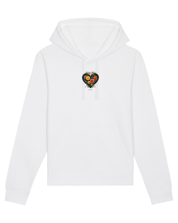 SPRING  - PRIMAVARA -  INIMA din FLORI  White