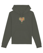 SPRING IS HERE  - PRIMAVARA E AICI -  INIMA din FLORI 3 Hanorac Unisex Drummer