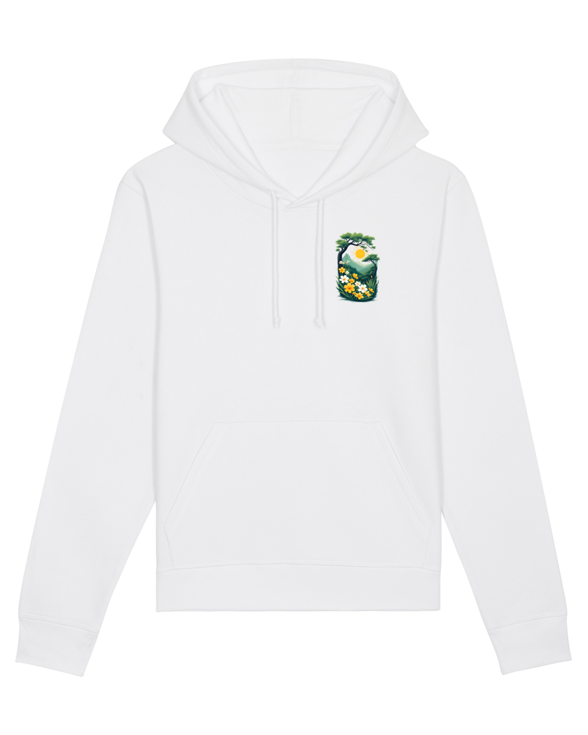 Hanorac Unisex Drummer White