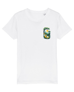 PRIMAVARA FLORI PEISAJ MUNTE - lateral 2 Tricou mânecă scurtă  Copii Mini Creator