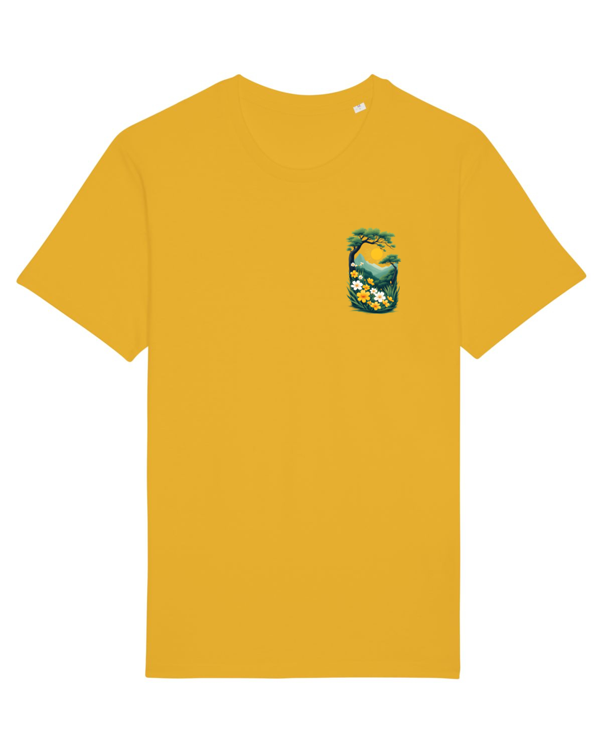 Tricou mânecă scurtă Unisex Rocker Spectra Yellow