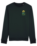 PRIMAVARA FLORI PEISAJ MUNTE - lateral 4 Bluză mânecă lungă Unisex Rise