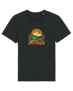 PRIMAVARA FLORI PEISAJ MUNTE 5 Tricou mânecă scurtă Unisex Rocker