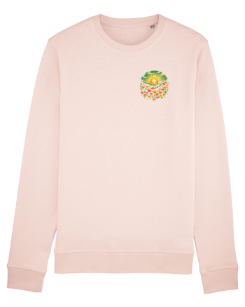 PRIMAVARA FLORI PEISAJ MUNTE -lateral Candy Pink