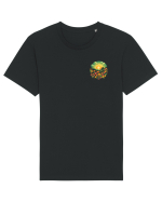 PRIMAVARA FLORI PEISAJ MUNTE -lateral Tricou mânecă scurtă Unisex Rocker