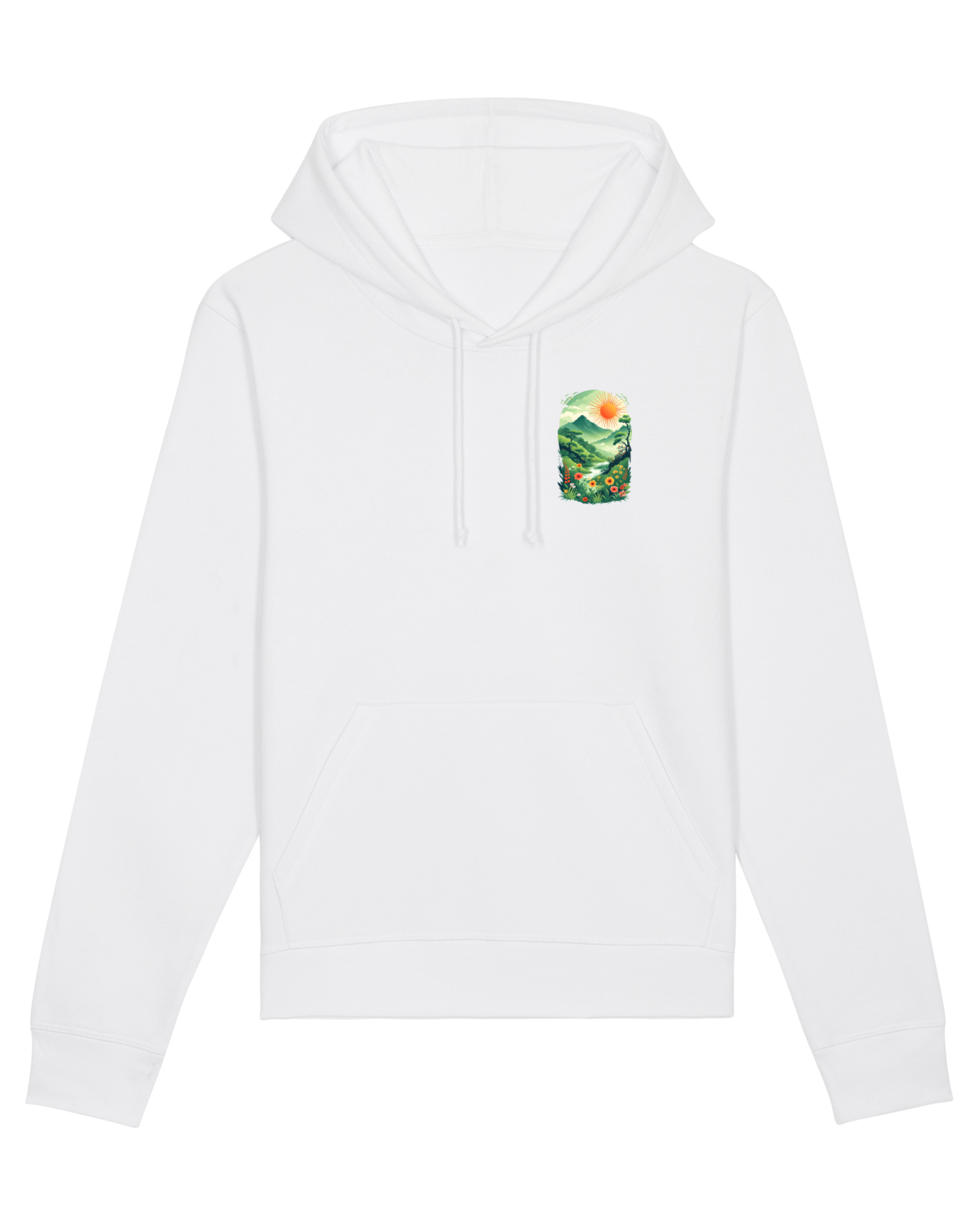 Hanorac Unisex Drummer White