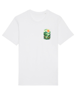 PRIMAVARA FLORI PEISAJ MUNTE -  lateral 2 Tricou mânecă scurtă Unisex Rocker