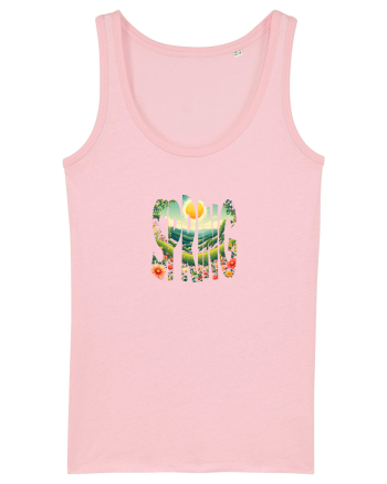 SPRING - PRIMAVARA FLORI PEISAJ MUNTE Cotton Pink