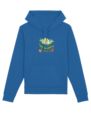 SPRING - PRIMAVARA FLORI PEISAJ MUNTE Royal Blue