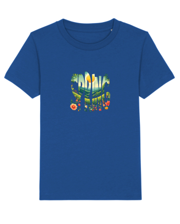 SPRING - PRIMAVARA FLORI PEISAJ MUNTE Majorelle Blue