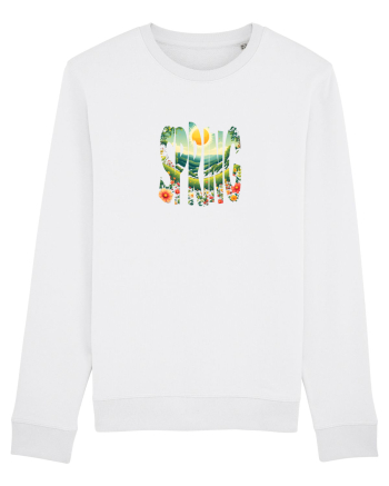 SPRING - PRIMAVARA FLORI PEISAJ MUNTE White
