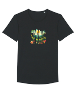 SPRING - PRIMAVARA FLORI PEISAJ MUNTE Tricou mânecă scurtă guler larg Bărbat Skater