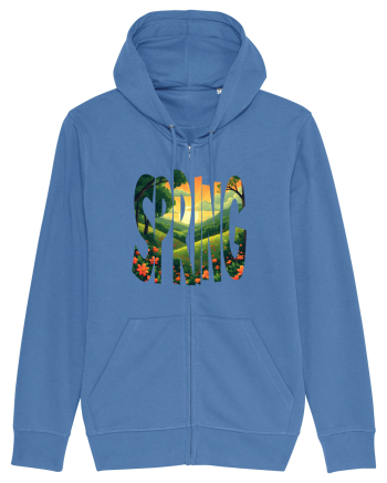 SPRING - PRIMAVARA FLORI PEISAJ MUNTE 2 Bright Blue