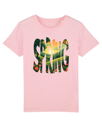 SPRING - PRIMAVARA FLORI PEISAJ MUNTE 2 Cotton Pink