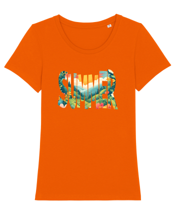SUMMER - VARA FLORI PEISAJ MUNTE  Bright Orange