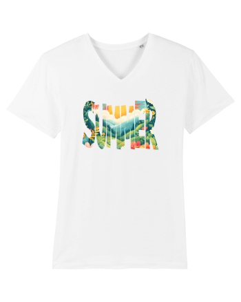 SUMMER - VARA FLORI PEISAJ MUNTE  White