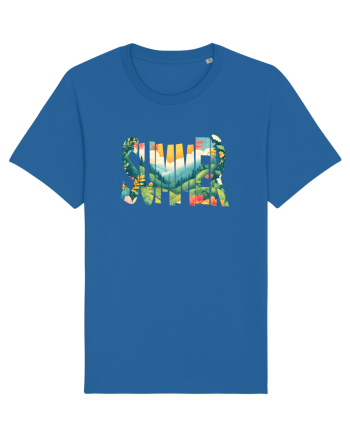 SUMMER - VARA FLORI PEISAJ MUNTE  Royal Blue