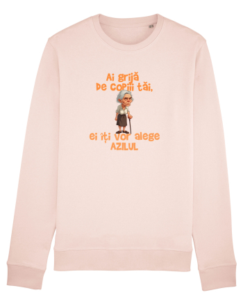 AI GRIJA DE COPIII TAI, EI ITI VOR ALEGE AZILUL - batrana Candy Pink