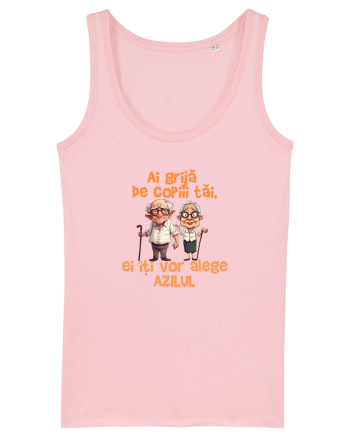 AI GRIJA DE COPIII TAI, EI ITI VOR ALEGE AZILUL - batrani Cotton Pink