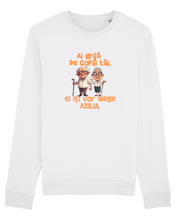 AI GRIJA DE COPIII TAI, EI ITI VOR ALEGE AZILUL - batrani White