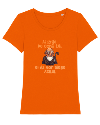 AI GRIJA DE COPIII TAI, EI ITI VOR ALEGE AZILUL - batran 2 Bright Orange