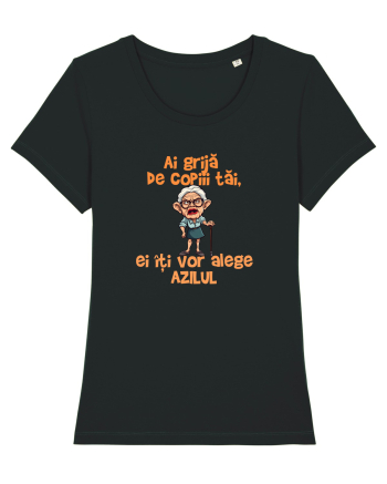 AI GRIJA DE COPIII TAI, EI ITI VOR ALEGE AZILUL - batrana 2 Black