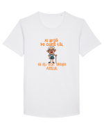 AI GRIJA DE COPIII TAI, EI ITI VOR ALEGE AZILUL - batrana 2 Tricou mânecă scurtă guler larg Bărbat Skater