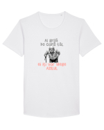 AI GRIJA DE COPIII TAI, EI ITI VOR ALEGE AZILUL - batran 3 Tricou mânecă scurtă guler larg Bărbat Skater