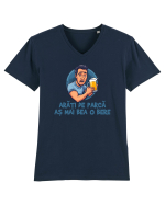 ARATI DE PARCA AS MAI BEA O BERE 1 Tricou mânecă scurtă guler V Bărbat Presenter
